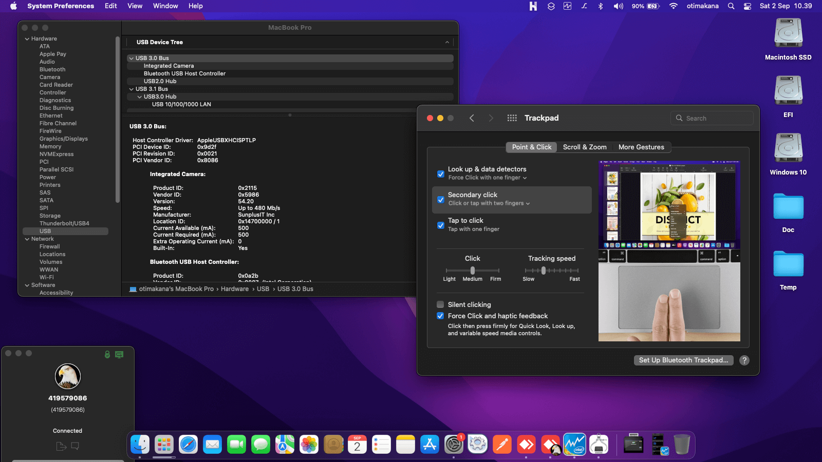 Lenovo Thinkpad X1 Carbon 6th Gen 8th [KabyLake R   Intel UHD 620 + PS2 SMBUS]   OpenCore 1